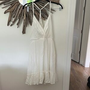 Elegant White Summer Dress